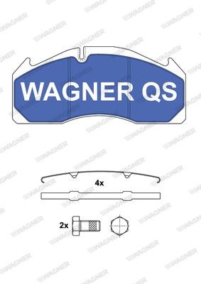 Wagner 2912504950 Brake Pad Set, disc brake 2912504950