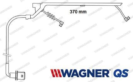Wagner 587040W Warning contact, brake pad wear 587040W