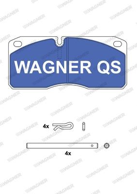 Wagner 2906704960 Brake Pad Set, disc brake 2906704960