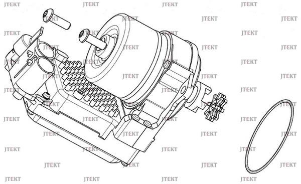 JTEKT 6906003102 Electric Motor, steering gear 6906003102