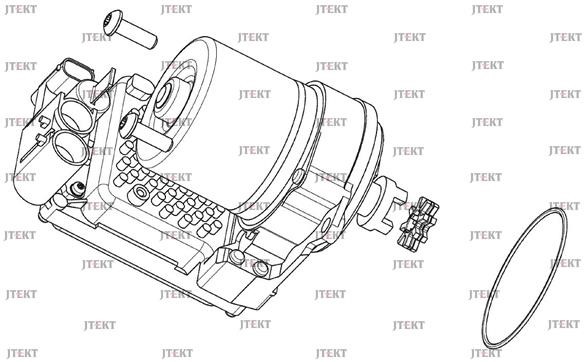 JTEKT 6906003103 Electric Motor, steering gear 6906003103
