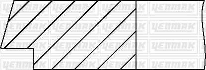 Piston Ring Kit Yenmak 99-09335-000