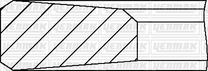 Yenmak 91-09005-000 Piston Ring Kit 9109005000