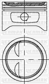 Yenmak 31-03815-000 Piston 3103815000