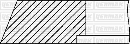 Piston Ring Kit Yenmak 91-09969-000