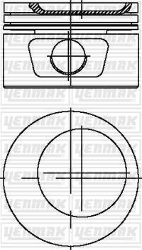 Yenmak 31-04209-000 Piston 3104209000