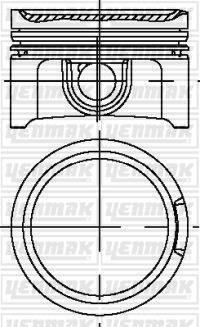 Yenmak 39-04329-000 Piston 3904329000