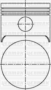 Yenmak 31-03875-000 Piston 3103875000