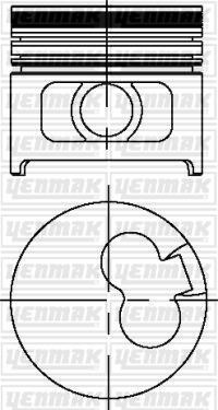 Yenmak 31-03799-000 Piston 3103799000