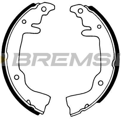 Bremsi GF0371 Brake shoe set GF0371