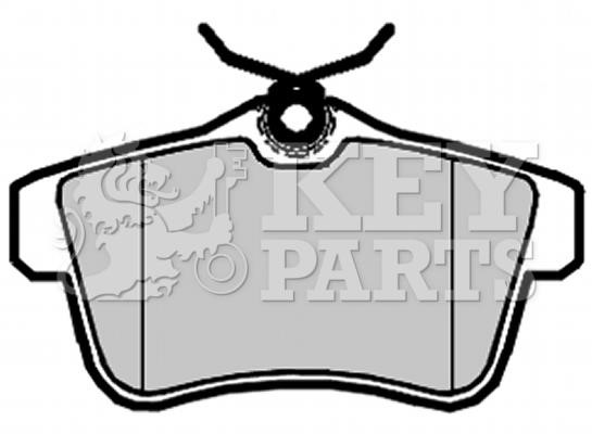 Key parts KBP2095 Brake Pad Set, disc brake KBP2095