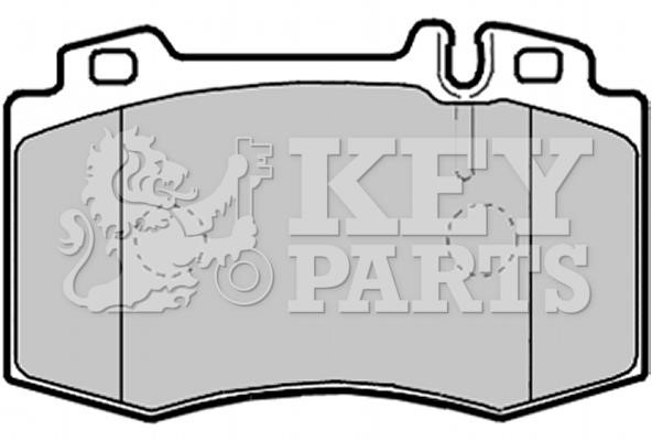 Key parts KBP2132 Brake Pad Set, disc brake KBP2132