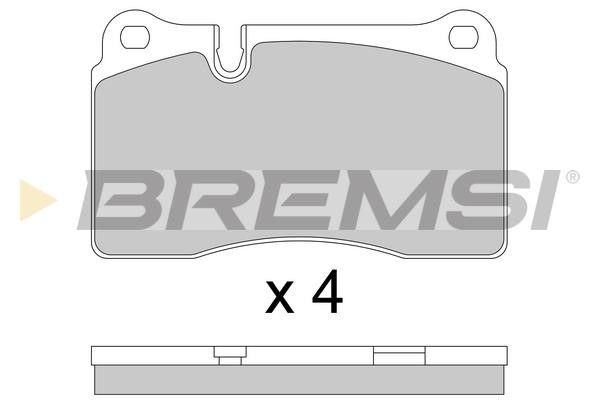 Bremsi BP3815 Brake Pad Set, disc brake BP3815