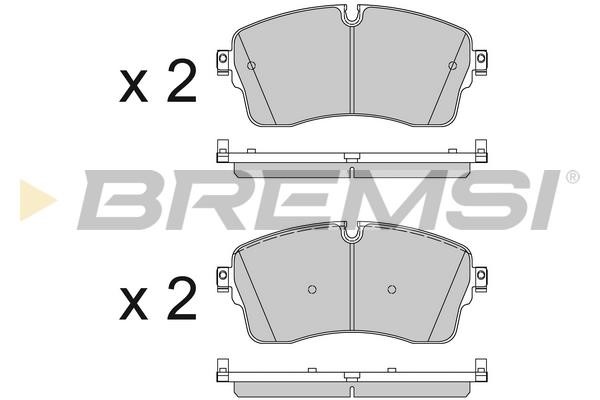 Bremsi BP3825 Brake Pad Set, disc brake BP3825