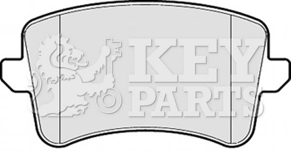 Key parts KBP2055 Brake Pad Set, disc brake KBP2055