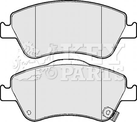 Key parts KBP2083 Brake Pad Set, disc brake KBP2083