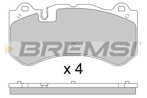 Bremsi BP3784 Brake Pad Set, disc brake BP3784