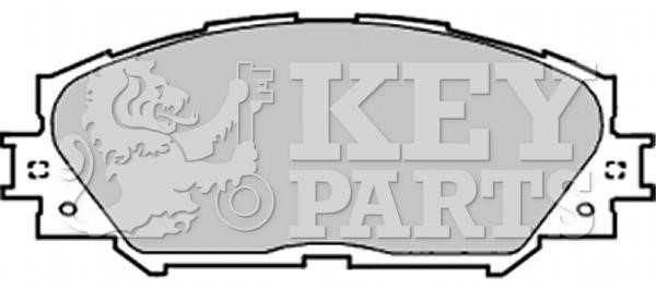 Key parts KBP1991 Brake Pad Set, disc brake KBP1991