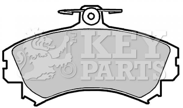 Key parts KBP2151 Brake Pad Set, disc brake KBP2151