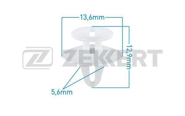 Zekkert BE-1620 Clip, trim/protective strip BE1620