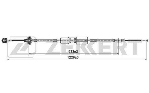 Zekkert BZ-1063 Clutch Cable BZ1063