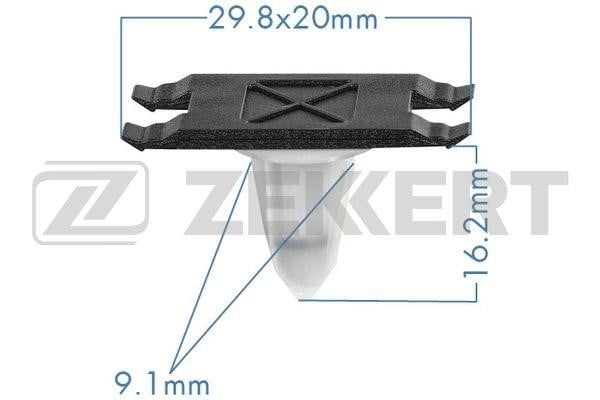Zekkert BE-3525 Clip, trim/protective strip BE3525