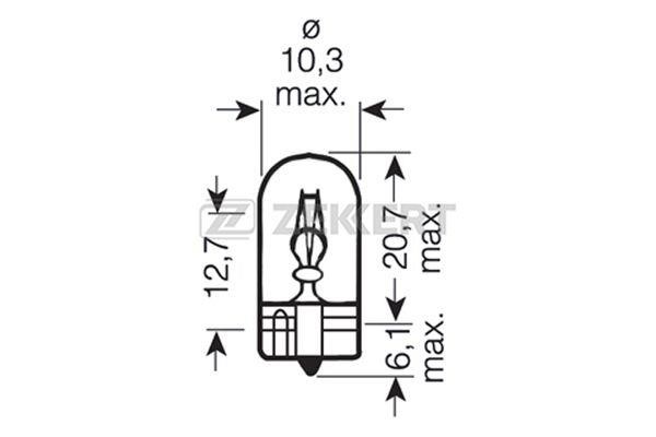 Zekkert LP-1149 Halogen lamp 12V LP1149