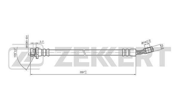 Zekkert BS-9407 Brake Hose BS9407