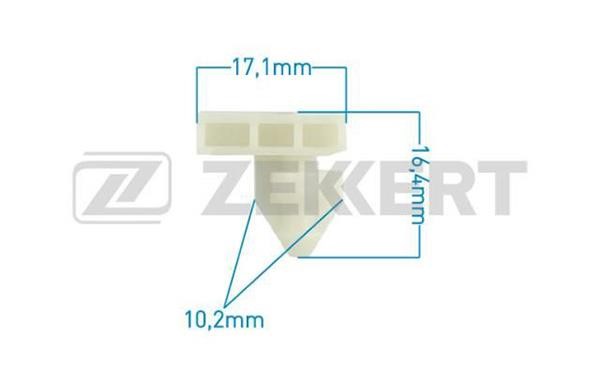 Zekkert BE-2004 Clip, trim/protective strip BE2004