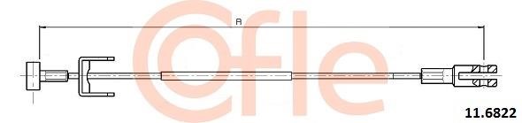 Cofle 92.11.6822 Cable Pull, parking brake 92116822