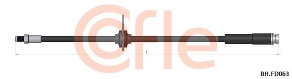 Cofle 92.BH.FD063 Brake Hose 92BHFD063