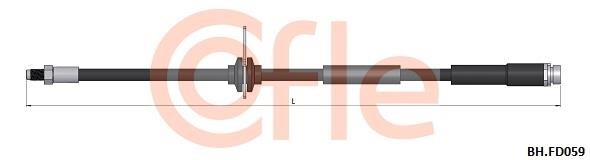 Cofle 92.BH.FD059 Brake Hose 92BHFD059