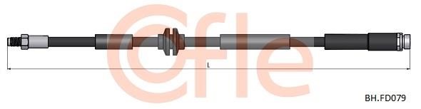 Cofle 92.BH.FD079 Brake Hose 92BHFD079