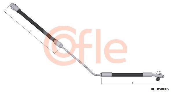 Cofle 92.BH.BW005 Brake Hose 92BHBW005