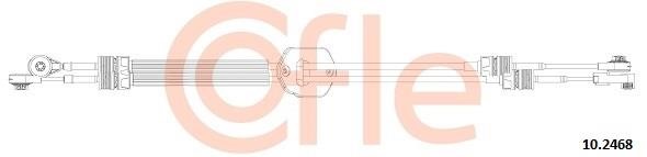 Clutch cable Ford: 92102468 Cofle Cable Pull, manual transmission