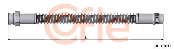 Cofle 92.BH.CT012 Brake Hose 92BHCT012