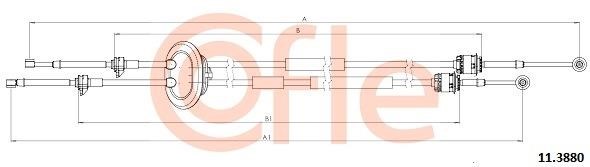 92113880 Cofle Cable Pull, manual transmission