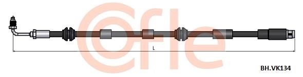 Cofle 92.BH.VK134 Brake Hose 92BHVK134