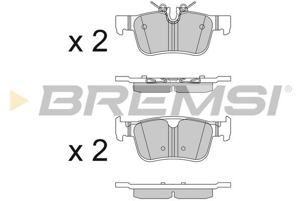 Bremsi BP3819 Brake Pad Set, disc brake BP3819