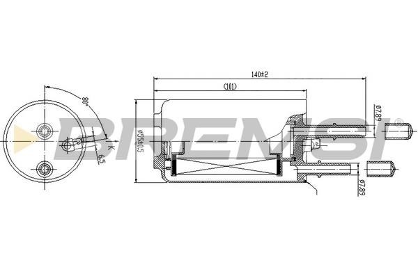 Bremsi FE2335 Fuel filter FE2335