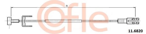 Cofle 116820 Cable Pull, parking brake 116820