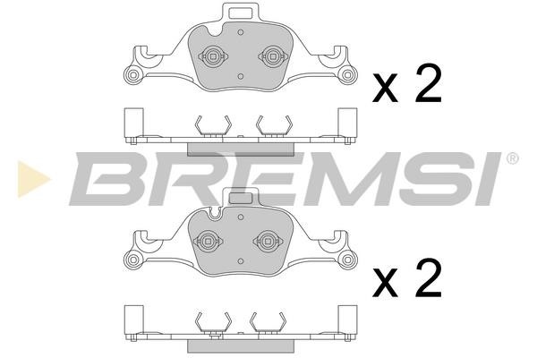 Bremsi BP3777 Brake Pad Set, disc brake BP3777