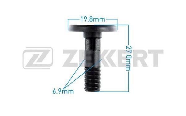 Zekkert BE-1739 Clip, trim/protective strip BE1739