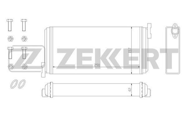 Zekkert MK-5000 Heat Exchanger, interior heating MK5000