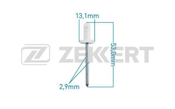 Zekkert BE-2589 Clip, trim/protective strip BE2589