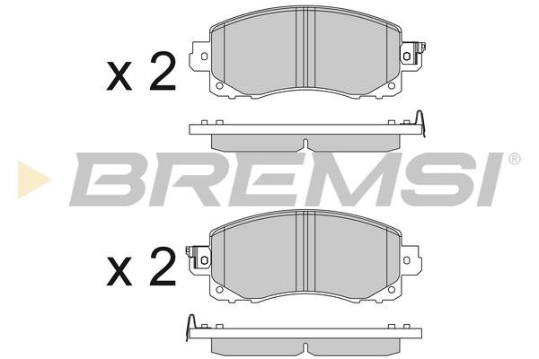 Bremsi BP3821 Brake Pad Set, disc brake BP3821