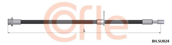 Cofle 92.BH.SU024 Brake Hose 92BHSU024