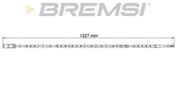 Bremsi WI0930 Warning contact, brake pad wear WI0930