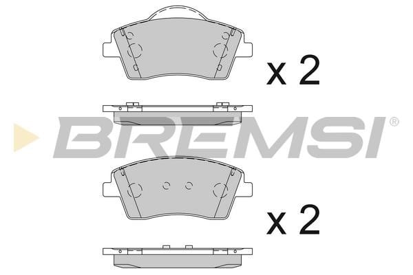 Bremsi BP3845 Brake Pad Set, disc brake BP3845