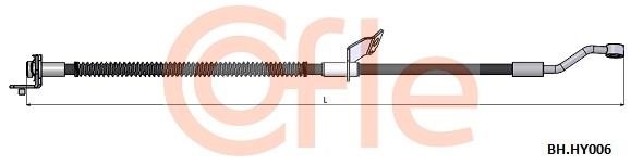 Cofle 92.BH.HY086 Brake Hose 92BHHY086